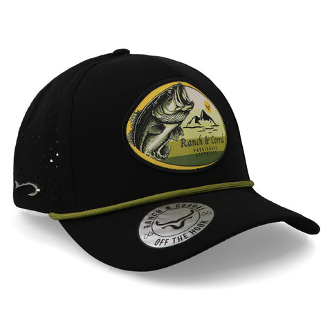 Gorra Ranch & Corral Fishing 1 Negro Unitalla