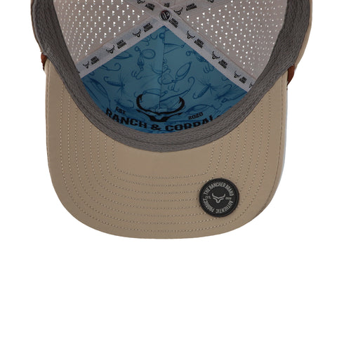 Gorra Ranch & Corral Fishing 2 Beige Ajustable