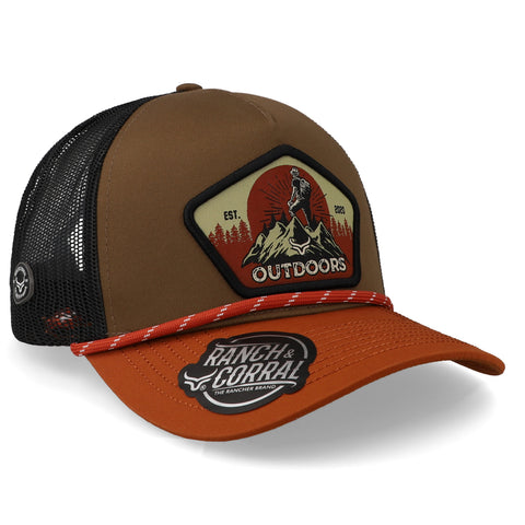 Gorra Ranch & Corral Outdoor Adventure 1 Café Unitalla