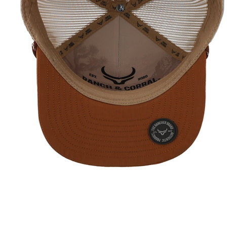 Gorra Ranch & Corral Outdoor Adventure 2 Rojo/Café Unitalla