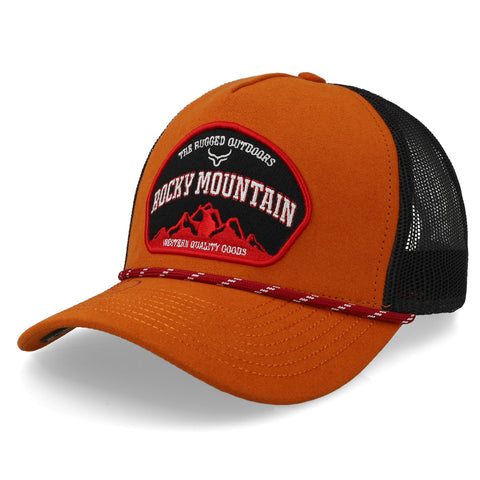 Gorra Ranch & Corral Outdoor Adventure 3 Café/Negro Unitalla