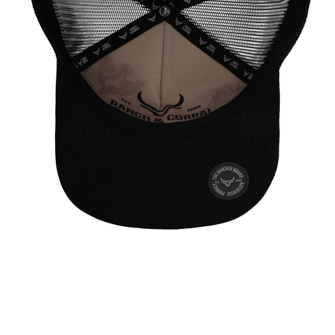 Gorra Ranch & Corral On The Road 1 Negro Unitalla