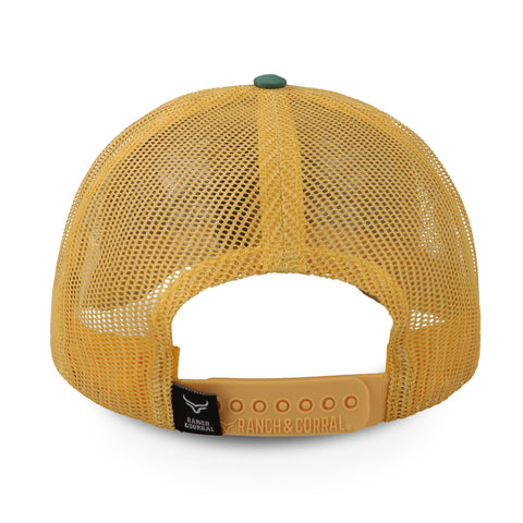 Gorra Ranch and Corral Retro 3 Verde/Trigo Unitalla
