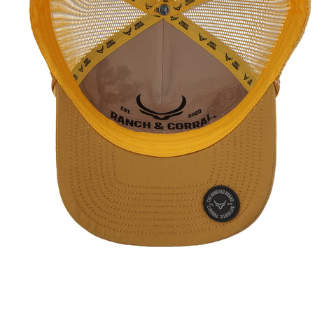 Gorra Ranch and Corral Retro 3 Verde/Trigo Unitalla