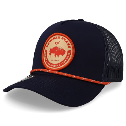 Gorra Ranch and Corral Retro 4 Marino Unitalla