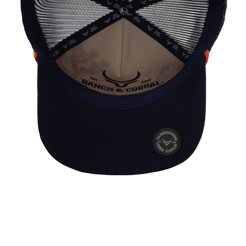 Gorra Ranch and Corral Retro 4 Marino Unitalla