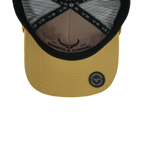 Gorra Ranch & Corral Retro 6 Verde/Trigo Unitalla