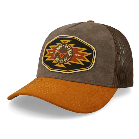 Gorra Ranch & Corral Native 1 Gris/Café Unitalla