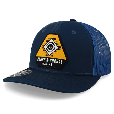 Gorra Ranch and Corral Native 2 Azul Unitalla