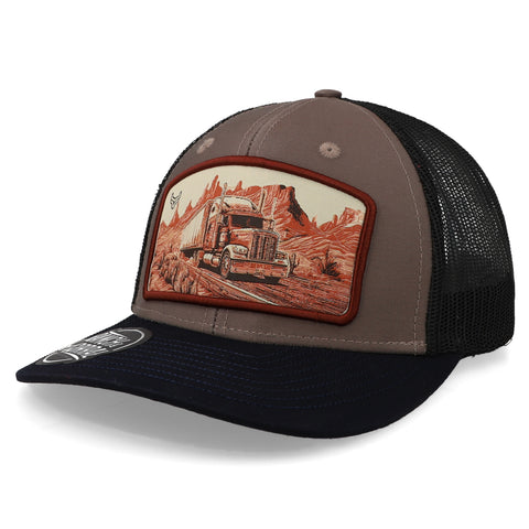 Gorra Ranch & Corral Trailers 1 Beige/Azul Unitalla