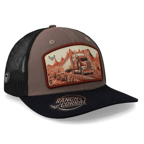 Gorra Ranch & Corral Trailers 1 Beige/Azul Unitalla