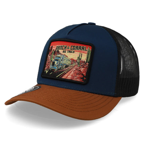 Gorra Ranch & Corral Trailers 2 Marino/Café Unitalla