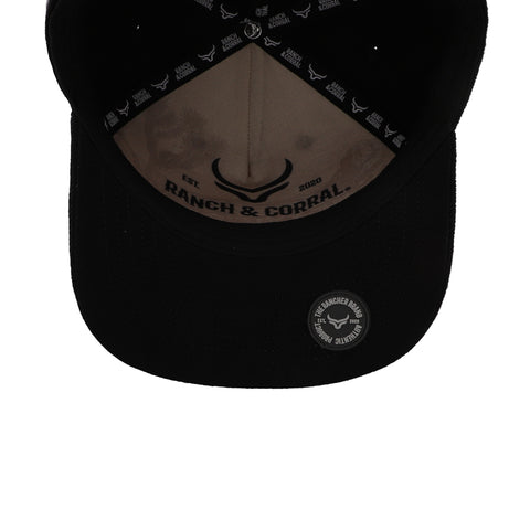 Gorra Ranch & Corral Classic 3 Negro Unitalla