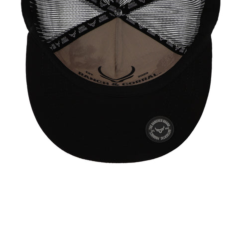 Gorra Ranch & Corral Rooster 2 Negro Ajustable