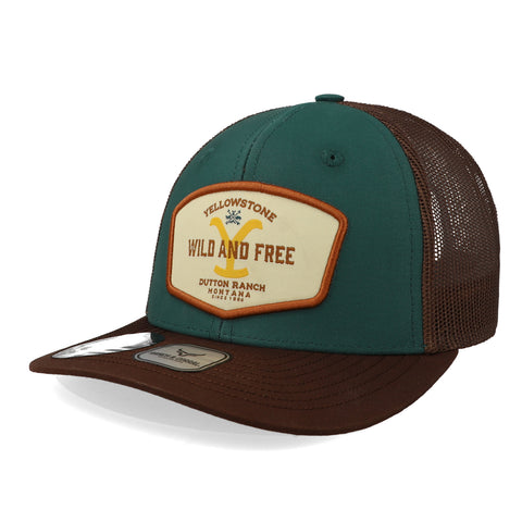 Gorra Ranch & Corral Yellowstone YW24 Turquesa Unitalla