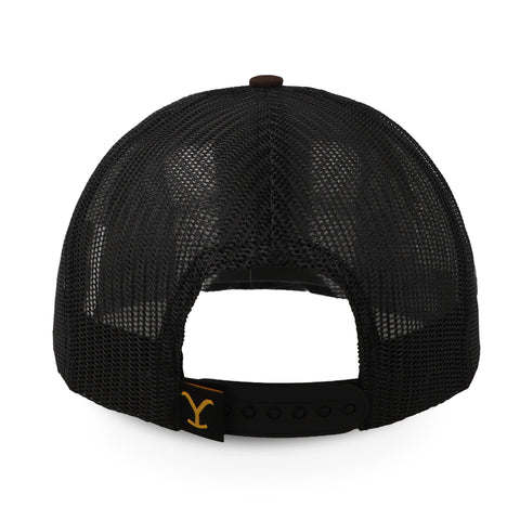 Gorra Ranch & Corral Yellowstone YW25 Café Unitalla