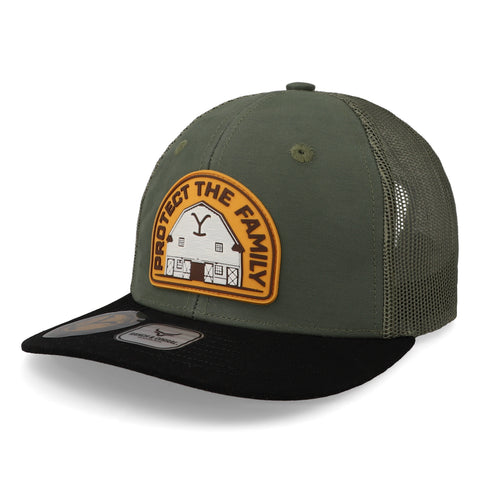 Gorra Ranch & Corral Yellowstone YW28 Gris Unitalla