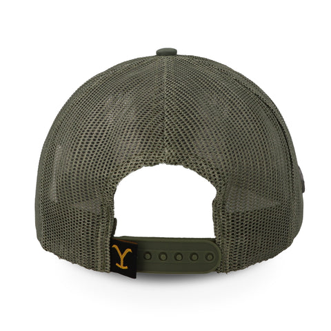Gorra Ranch & Corral Yellowstone YW28 Gris Unitalla