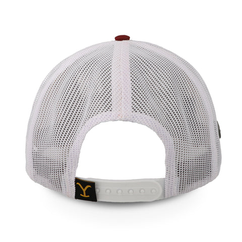 Gorra Ranch & Corral Yellowstone YW30 Guindo Unitalla