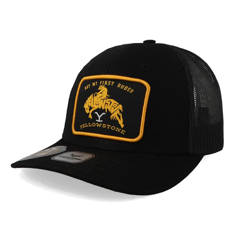 Gorra Ranch & Corral Yellowstone YW31 Negro Unitalla