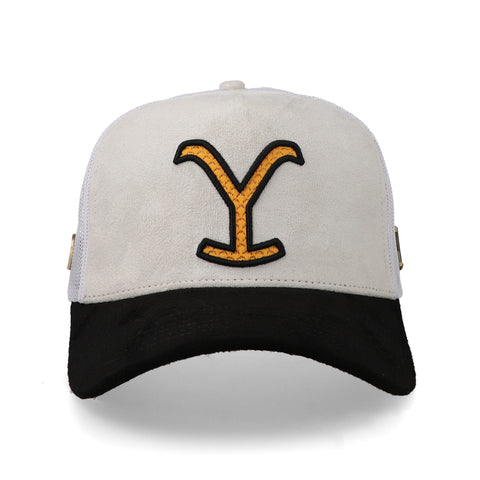 Gorra Ranch & Corral Yellowstone 32 Blanca Unitalla