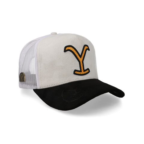 Gorra Ranch & Corral Yellowstone 32 Blanca Unitalla