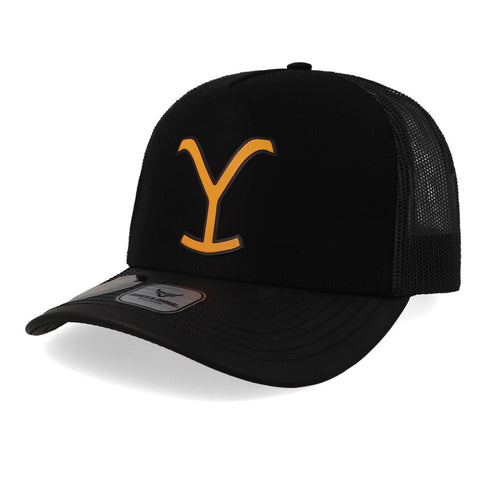 Gorra Ranch & Corral Yellowstone YW33 Negra Unitalla