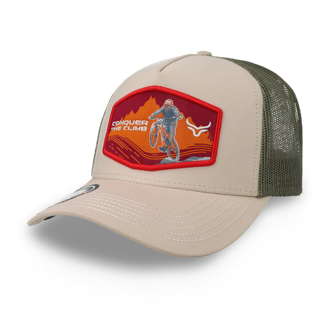Gorra Ranch & Corral Biker Beige Unitalla