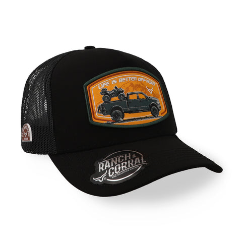 Gorra Ranch & Corral Outdoor Negra Unitalla