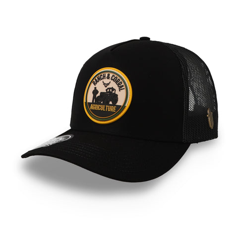 Gorra Ranch & Corral Agricultura Negro Unitalla