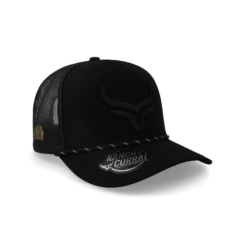 Gorra Ranch & Corral Basic 5 Negra Unitalla