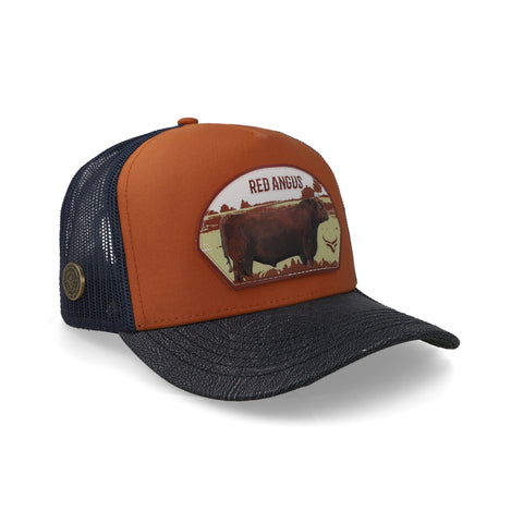 Gorra Ranch & Corral Ganadera 59 Naranja Unitalla