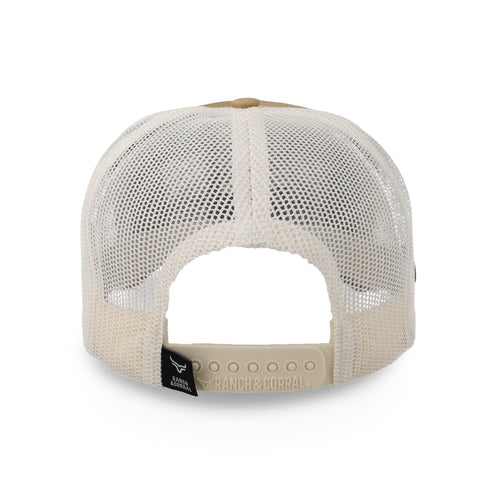 Gorra Ranch & Corral Ganadera 61 Beige Unitalla