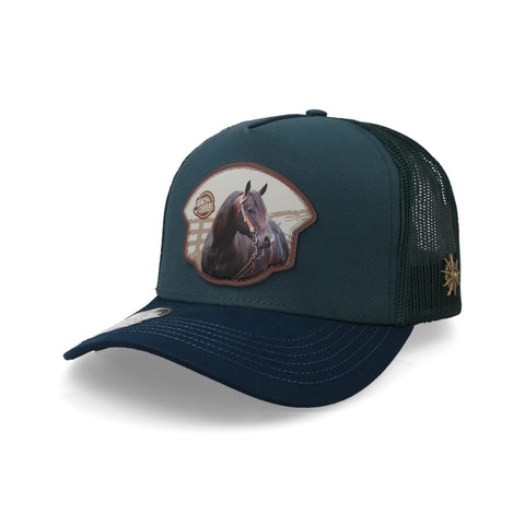 Gorra Ranch & Corral Equus 57 Azul Unitalla