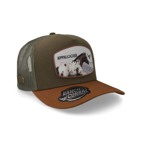 Gorra Ranch & Corral Equus 59 Verde Unitalla