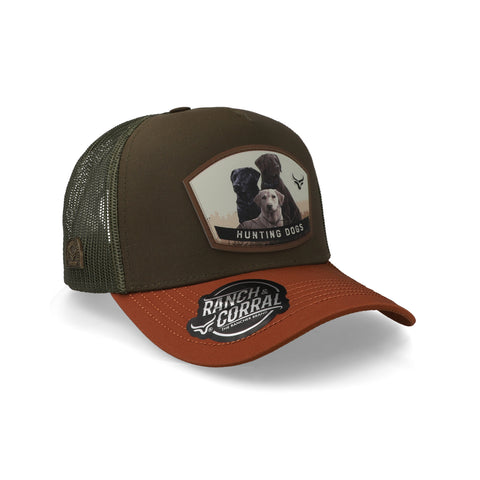Gorra Ranch and Corral Dog Breeds 33 Verde Unitalla