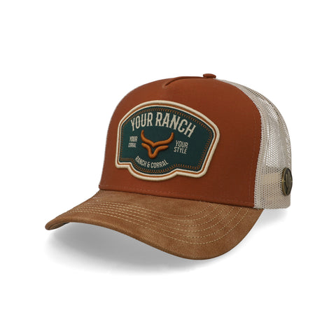 Gorra Ranch & Corral Lifestyle 37 Naranja Unitalla