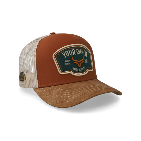 Gorra Ranch & Corral Lifestyle 37 Naranja Unitalla