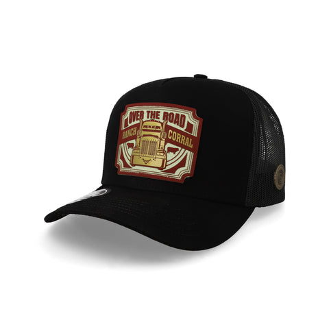 Gorra Ranch & Corral Trucker 5 Negro Unitalla