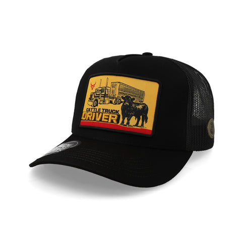 Gorra Ranch & Corral Trucker 8 Negra Unitalla