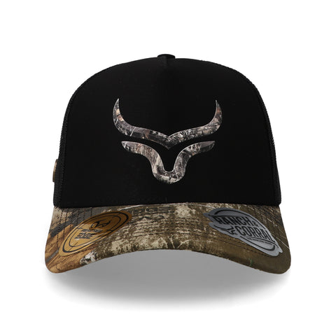 Gorra Ranch & Corral Realtree 08 Negra Unitalla