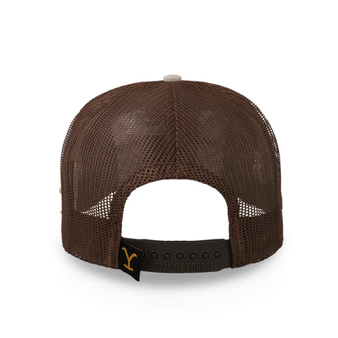 Gorra Ranch & Corral Yellowstone 43 Beige Unitalla