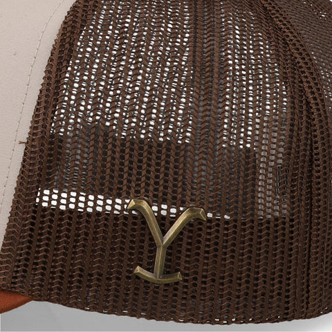 Gorra Ranch & Corral Yellowstone 43 Beige Unitalla