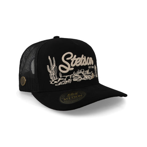 Gorra Ranch & Corral Stetson Desert 56 Negra