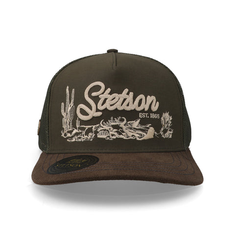 Gorra Ranch & Corral Stetson Desert 57 Verde