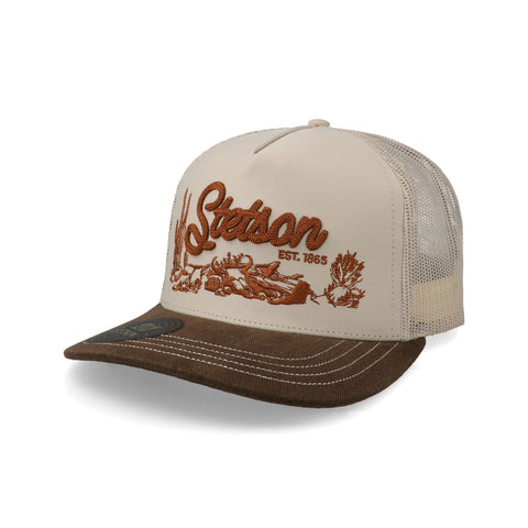 Gorra Ranch & Corral Stetson Desert 58 Blanca Unitalla