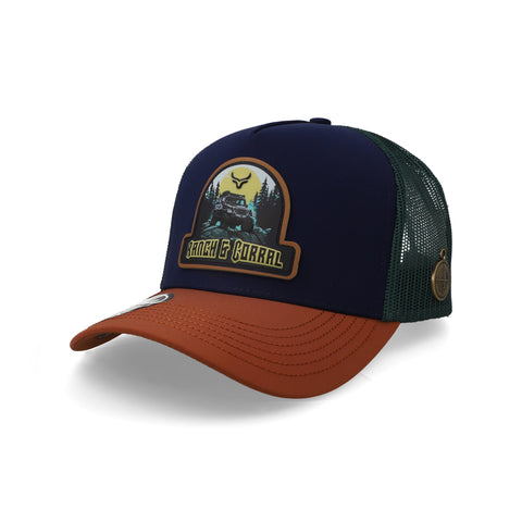 Gorra Ranch & Corral All Terrain 091 Azul Unitalla