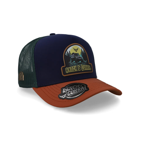 Gorra Ranch & Corral All Terrain 091 Azul Unitalla