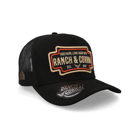 Gorra Ranch & Corral Lifestyle 093 Negro Unitalla