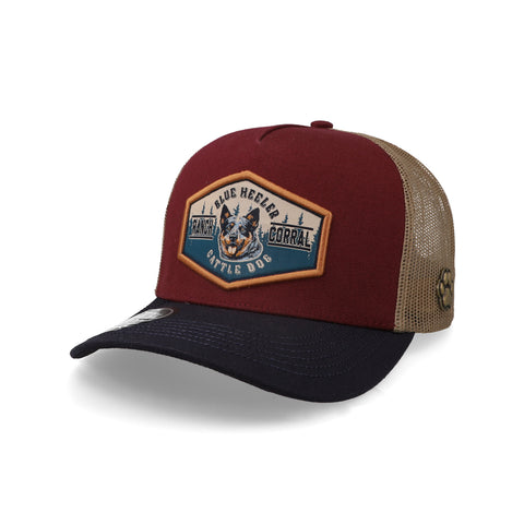 Gorra Ranch & Corral Dog Breeds 088 Rojo Unitalla